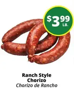Rancho Markets Ranch Style Chorizo offer