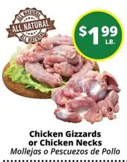 Rancho Markets Chicken Gizzards or Chicken Necks offer