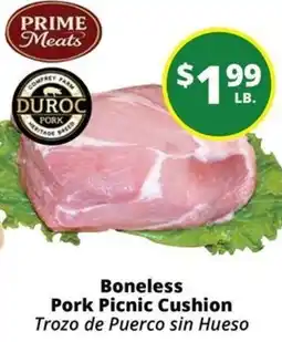 Rancho Markets Prime Meats Boneless Pork Picnic Cushion offer