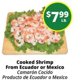 Rancho Markets Cooked Shrimp offer