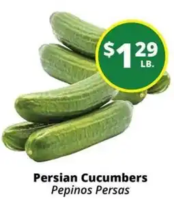 Rancho Markets Persian Cucumbers offer