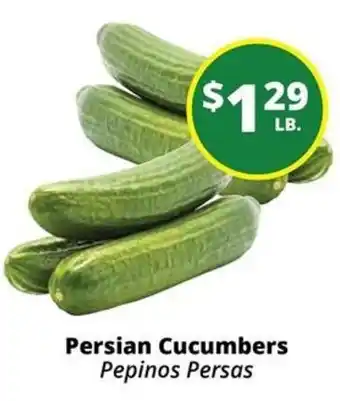 Rancho Markets Persian Cucumbers offer