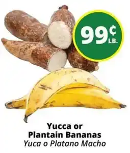 Rancho Markets Yucca or Plantain Bananas offer
