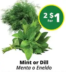 Rancho Markets Mint or Dill offer