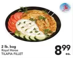 Pete's Fresh Market Royal Horse Tilapia Fillet offer