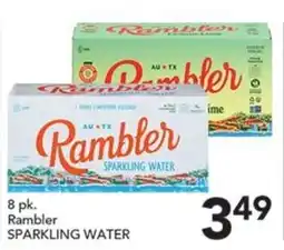 Pete's Fresh Market Rambler sparkling water offer