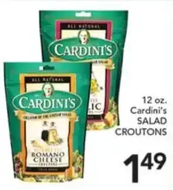 Pete's Fresh Market Cardini's salad croutons offer