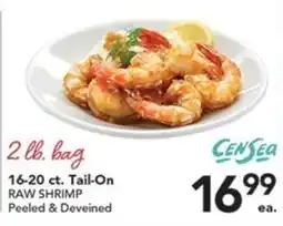 Pete's Fresh Market Censea raw shrimp offer