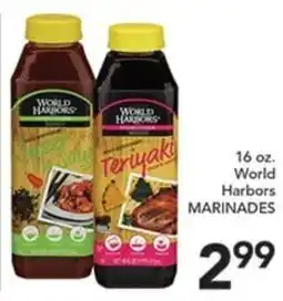 Pete's Fresh Market World Harbors marinades offer