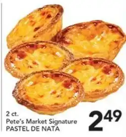 Pete's Fresh Market Pete's Market Signature Pastel De Nata offer