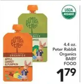 Pete's Fresh Market Peter Rabbit Organics Baby Food offer
