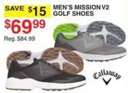 Dunham's Sports Callaway Men's Mission V2 Golf Shoes offer