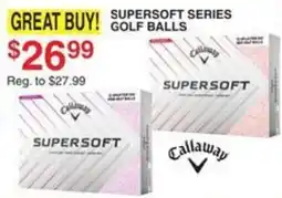 Dunham's Sports Callaway Supersoft Series Golf Balls offer
