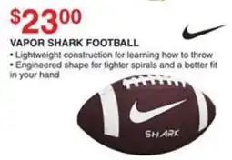 Dunham's Sports Nike Vapor Shark Football offer