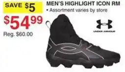 Dunham's Sports Under Armour men's highlight icon rm offer