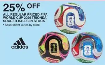 Dunham's Sports Adidas Fifa World Cup 2026 Trionda Soccer Balls offer