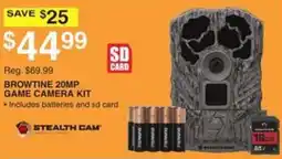 Dunham's Sports Stealth Cam Browtine 20Mp Game Camera Kit offer