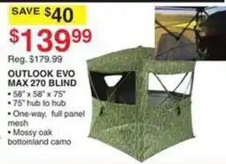 Dunham's Sports Outlook Evo Max 270 Blind offer