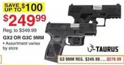 Dunham's Sports Taurus Gx2 Or G3c 9mm offer