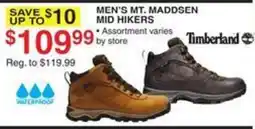 Dunham's Sports Timberland Men's Mt. Maddsen Mid Hikers offer