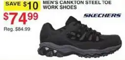 Dunham's Sports Skechers men's cankton steel toe work shoes offer