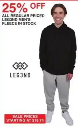 Dunham's Sports Leg3nd men's fleece offer