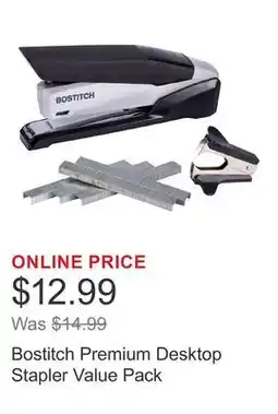 Costco Bostitch Premium Desktop Stapler Value Pack offer