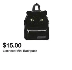 Five Below Licensed Mini Backpack offer