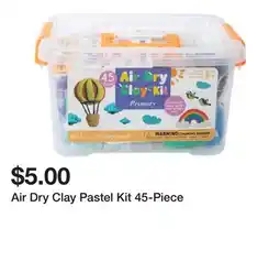 Five Below Air Dry Clay Pastel Kit 45-Piece offer