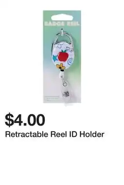 Five Below Retractable Reel ID Holder offer