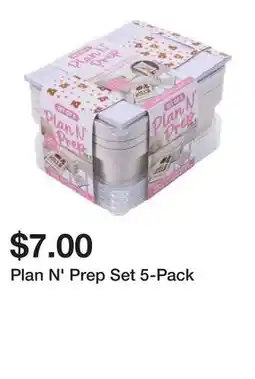 Five Below Plan N' Prep Set 5-Pack offer