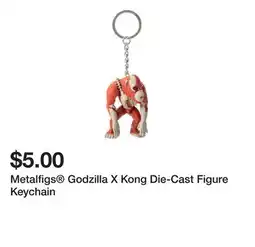Five Below Metalfigs Godzilla X Kong Die-Cast Figure Keychain offer
