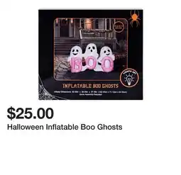 Five Below Halloween Inflatable Boo Ghosts offer