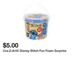 Five Below Cra-Z-Art Disney Stitch Fun Foam Surprise offer