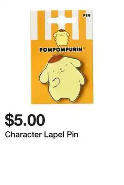 Five Below Character Lapel Pin offer
