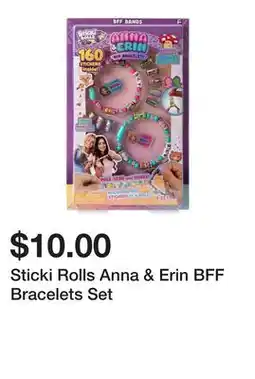 Five Below Sticki Rolls Anna & Erin BFF Bracelets Set offer