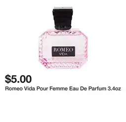 Five Below Romeo Vida Pour Femme Eau De Parfum 3.4oz offer
