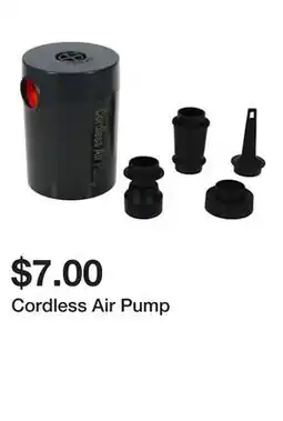 Five Below Cordless Air Pump offer