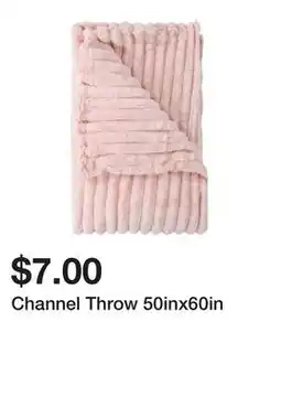 Five Below Channel Throw 50inx60in offer