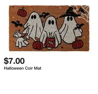 Five Below Halloween Coir Mat offer