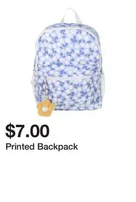 Five Below Printed Backpack offer