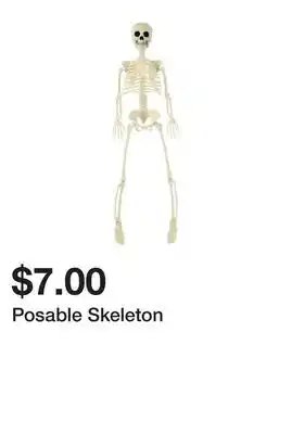 Five Below Posable Skeleton offer