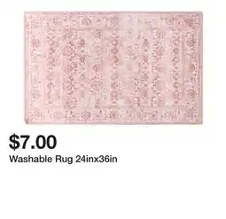 Five Below Washable Rug 24inx36in offer