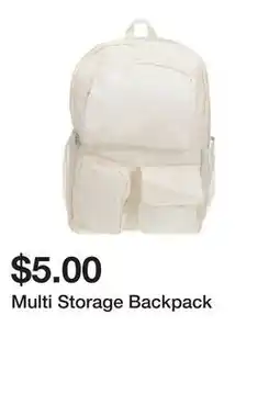 Five Below Multi Storage Backpack offer