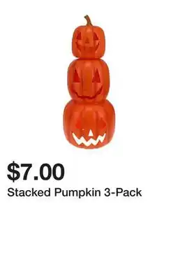 Five Below Stacked Pumpkin 3-Pack offer
