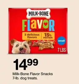 Target Milk-Bone Flavor Snacks 7-lb. dog treats offer