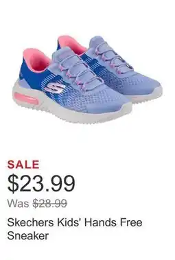 Costco Skechers Kids' Hands Free Sneaker offer
