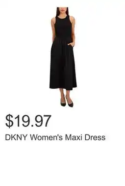 Costco DKNY Women's Maxi Dress offer