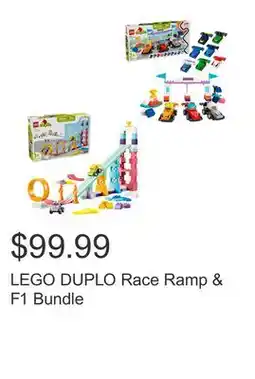 Costco LEGO DUPLO Race Ramp & F1 Bundle offer