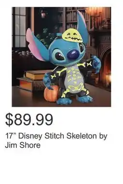 Costco 17 Disney Stitch Skeleton by Jim Shore offer
